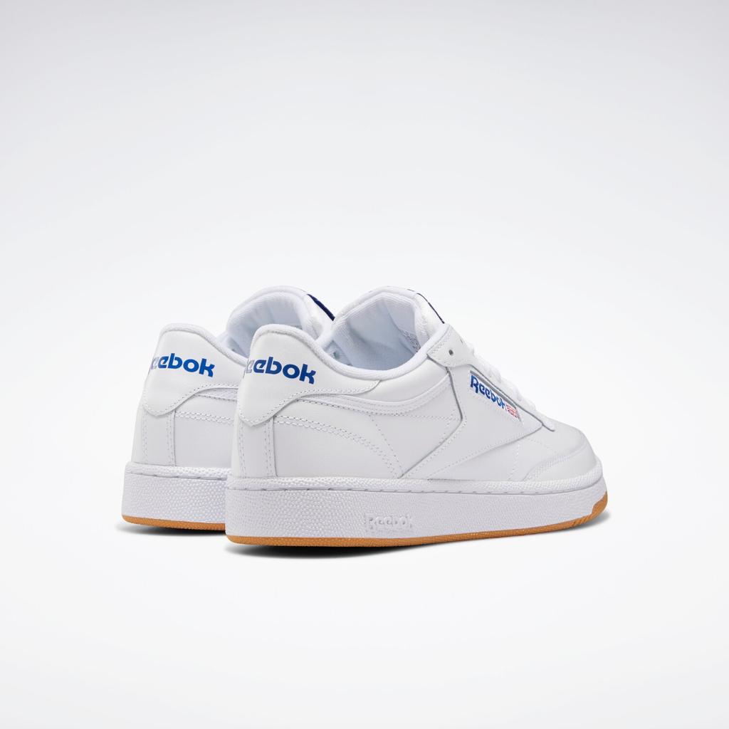 Кроссовки Reebok Club C 85 intense white/royal gum
