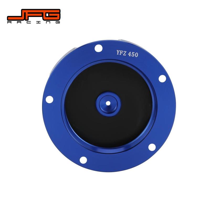 ATV CNC Gas Cap Fuel Petrol Tank Cover ATV Aluminium  accessories For Yamaha YFZ450 YFZ 450 parts