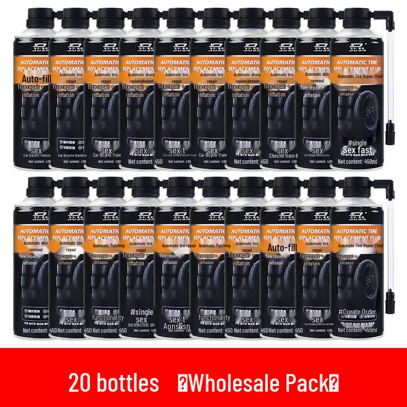 Electric Vehicle & Motorcycle Tire Sealant - Anti-Corrosion, Self-Sealing Liquid for Vacuum Tires