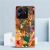 Hochwertige Tiger-Muster-Kunst Weiche Hülle für Xiaomi Redmi Note 15 14 13 12 Pro Plus Handyhülle 14S 11S 11T 11E 10S 10 4G Muster Sh