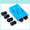 Premium Quality Pocket Hole Jig Kit With Versatile 6/8/10mm Drive Adapters For Seamless Woodworking