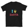 I Love Santa Gift For Beard Bearded Man T-Shirt
