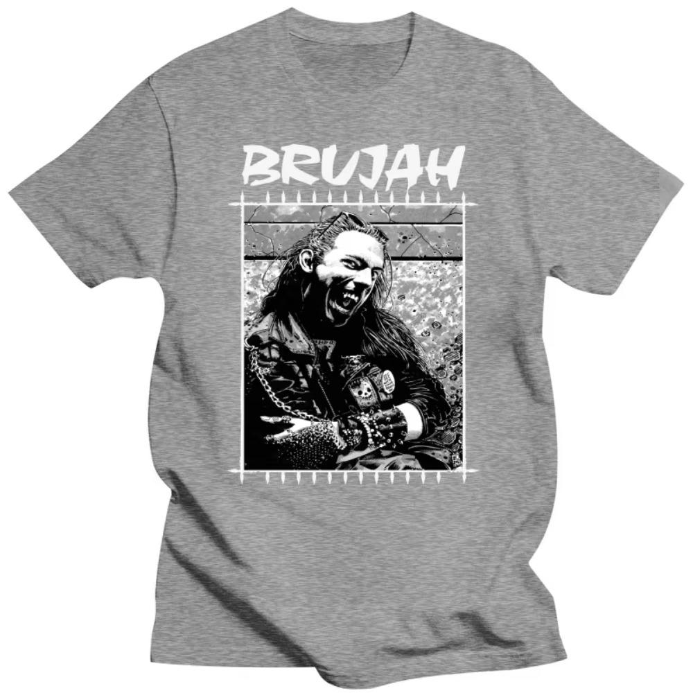 Masquerade Clan: Brujah Retro T Shirt Brujah Tim Bradstreet Male Cotton T-shirt Fashion Men Tee-shirt 4XL 5XL Plus Size