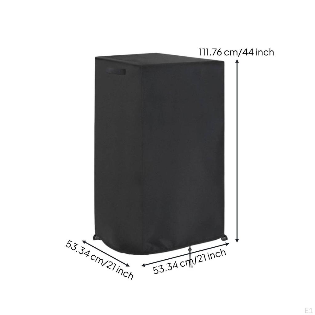 Electric Smoker Cover Long-Lasting with Drawcord for Patio