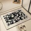Cartoon Non-slip Absorbent Bathroom Mat - Stain-Resistant, Easy-Clean, Quick-Dry Carpet for Household Toilets and Doors