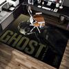 Simon Riley Ghost Skull Mask Carpet For Playroom Bedroom Living Room Sofa Home Decor Kids Game Area Rug Nonslip Floor Mat
