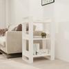 VidaXL Bookcase-Room Divider White 60x35x91 Cm Solid Pine 813880