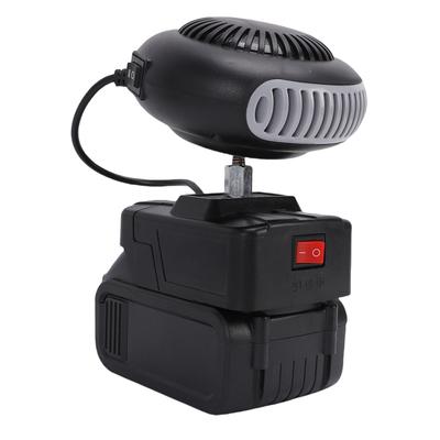 Portable Battery Powered Space Heater Cordless Car Heater Defogger Fan Quiet for Car   Indoor Use
