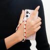 2023 Trendy Mobile Strap Phone Charm Cherry Beaded Phone Chain Jewelry For Women Anti-Lost Lanyard Gift Keychain Wholesales