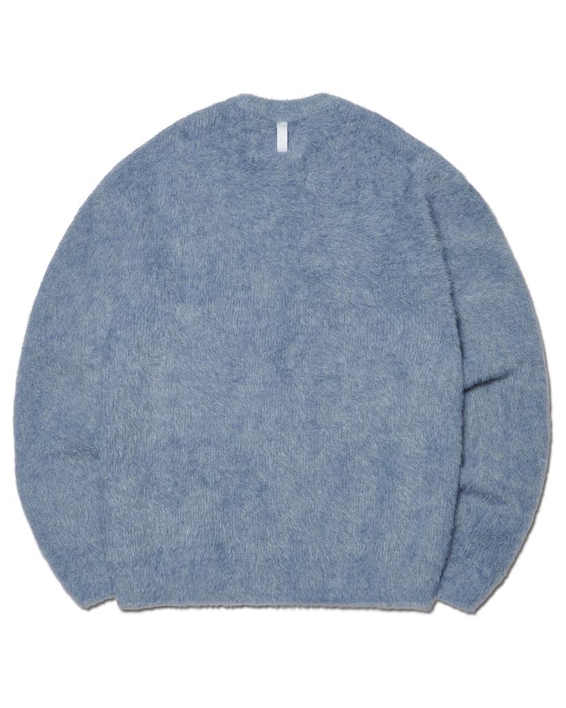 Nomaenyueol Cropped Hairy Knit - Marina
