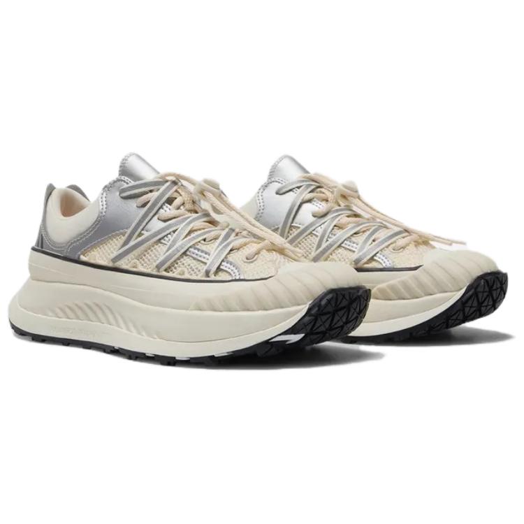 Converse Chuck 70 AT-CX Low Metallic Pack Unisex Sneakers Cream Dull-Silver Egret A15186C