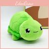 Green Vtuber Vedal Turtle Character Plush Toy Short Pile Fabric Kids Room Decor