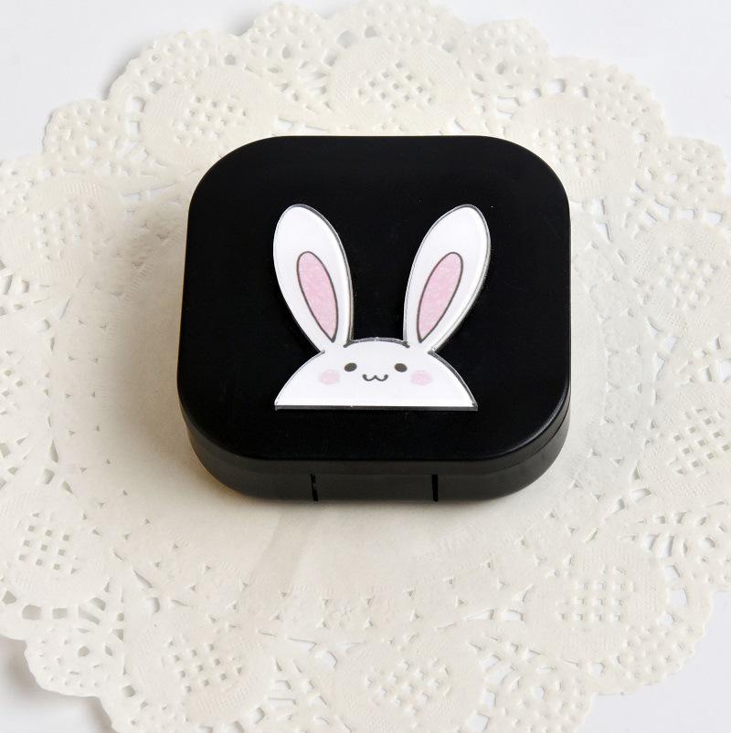Adorable Japanese-Style Mini Contact Lens Care Box for Myopia