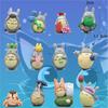 Totoro Cartoon Szene Figuren Set - Niedliche Mini-Statuen für Haus, Garten, Aquarium, Auto-Dekoration, Kreative Ornamente