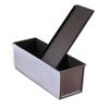 450g/750g/1000g/Aluminum alloy black non-stick coating Toast boxes Bread Loaf Pan cake mold baking tool with lid
