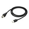 Durable Type C to USB B Printer Cable OTG Piano Connection Cord Connect Devices to Printers, Scanners, 100cm/150cm/200cm