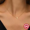 S925 Sterling Silver Original Design Octagram Zircon Necklace Women'S Light Luxury High-End Design Sense Simple Collarbone Chain