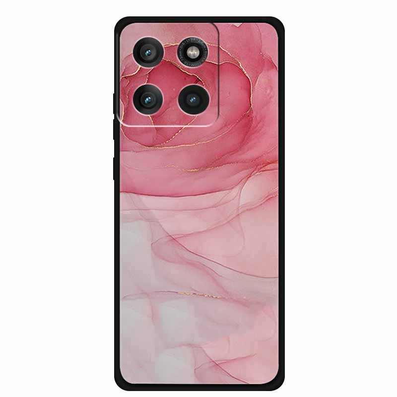 For Moto Edge 60 Pro Case XT2507-1 Coque Multi Colored Marble Pattern Soft Silicon Back Cover for Motorola Edge 60 Pro 5G Bumper