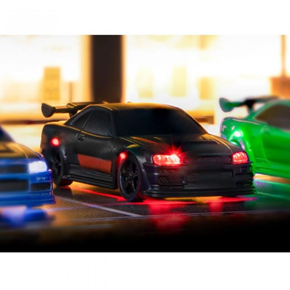 Hitec Turbo Racing On Road Car C74 Black 1 76 Scale