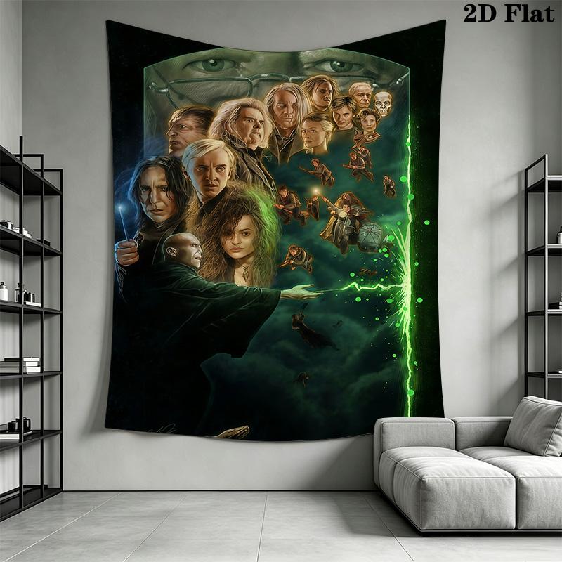 Harry Potter Deathly Hallows Part 2 Bedding 1 Duvet Cover 2 Pillowcase Without Core Christmas Birthday Gift Soft And Comfortable
