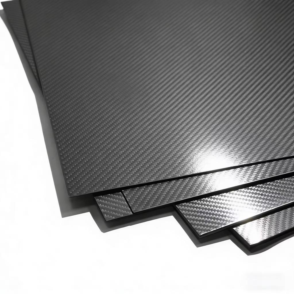 Abrasion Proof Carbon Board 3K Twill Matte For Portable Rod Production Low Density Carbon Fiber Plate Light Craft Workpiece