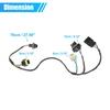 2Pcs 645-539 15930264 Headlight Wiring Harness for Chevrolet Malibu 2008-2012