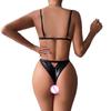 Rhinestone Tassel Cutout Lingerie Bodysuit