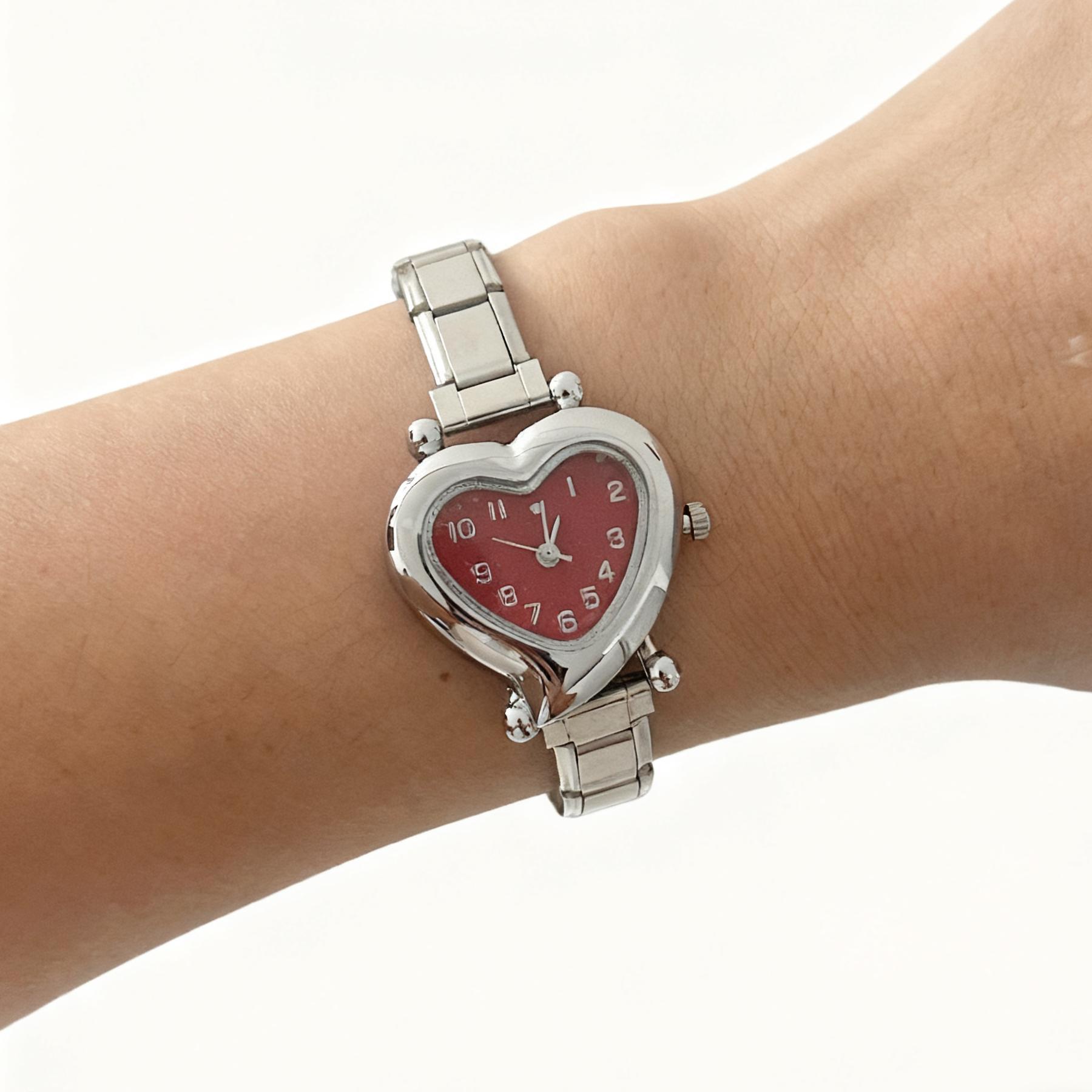 

Unisex Youth DIY Quartz Watch: Cute Academy Style with 18K Stainless Steel