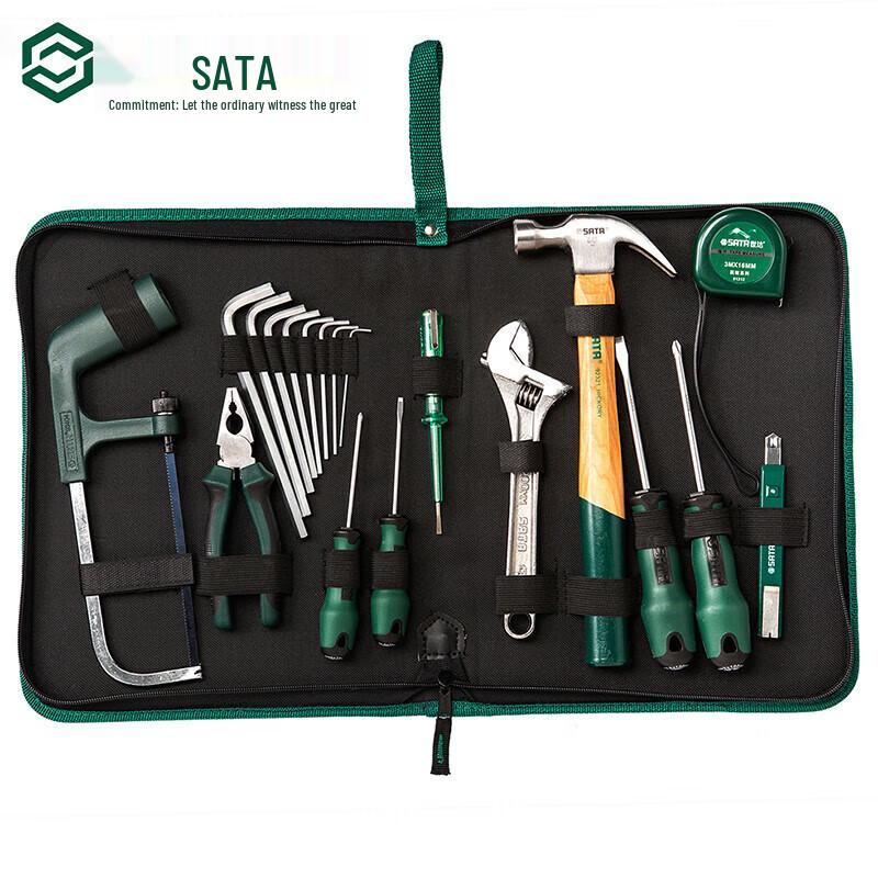 SATA 19-Piece Basic Repair Tool Set 19-Piece