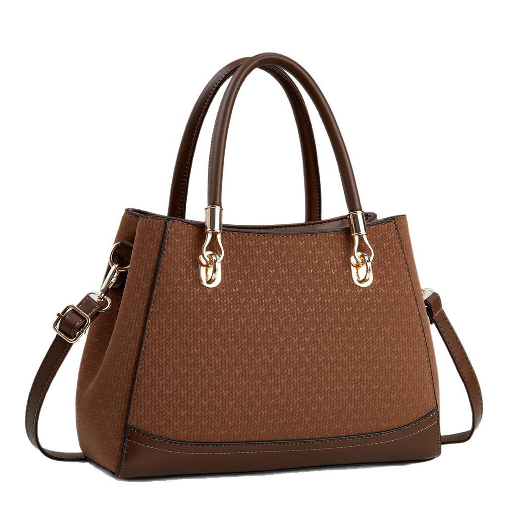 Minimalist Pu Tote Bag For Women With Multiple Compartments For Daily Casual Use
