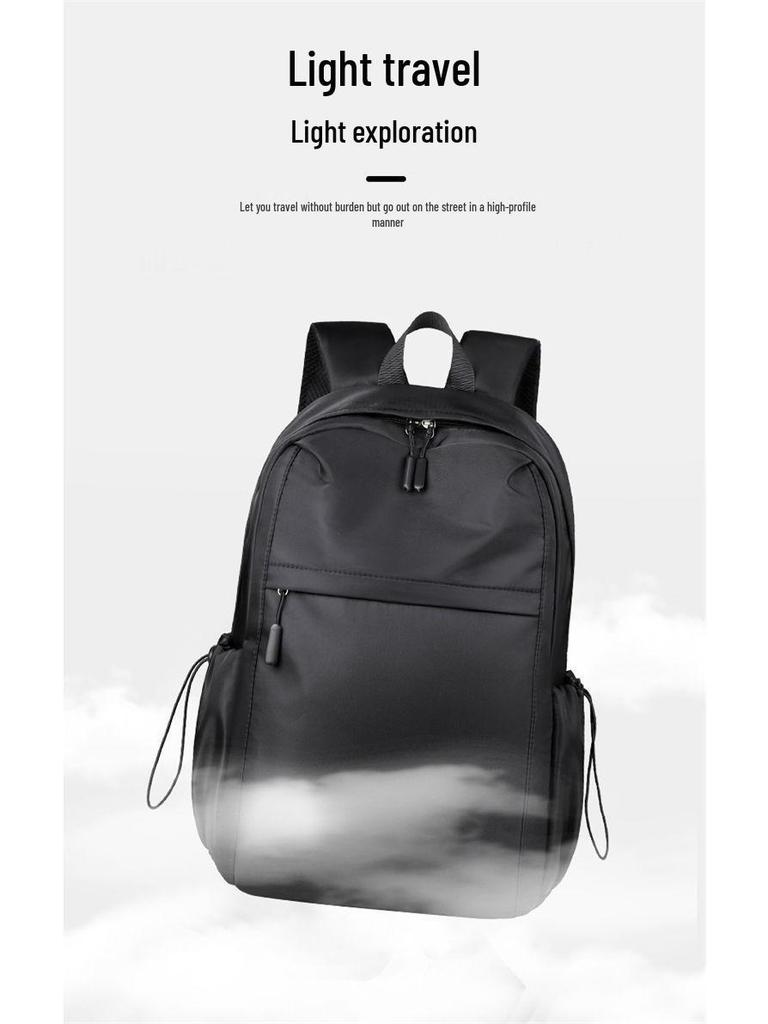 Men's Waterproof Travel Backpack - Large Capacity Casual & Business Laptop Bag for College Students