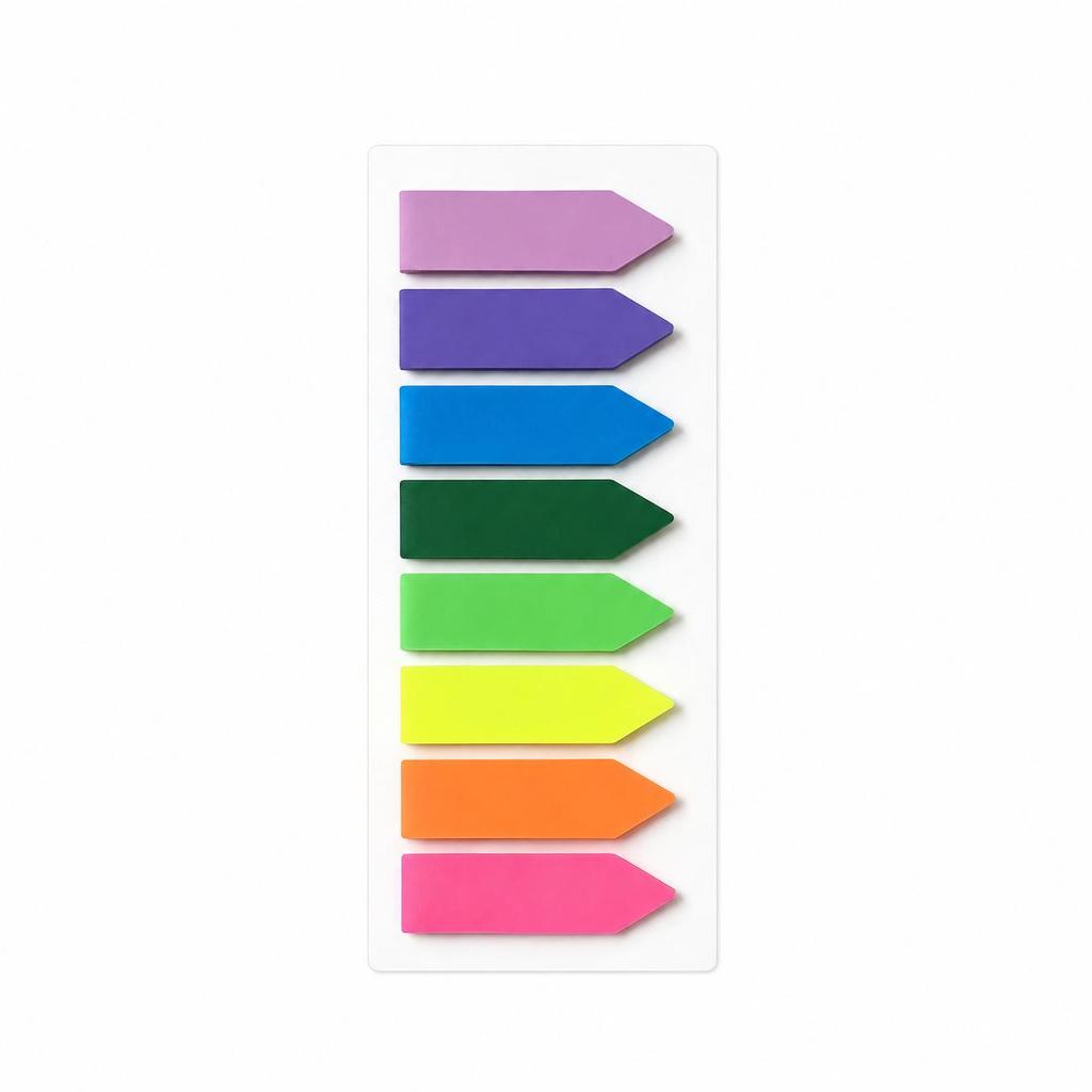 Waterproof Writable Sticky Note Labels - Portable Index & Memo Stickers