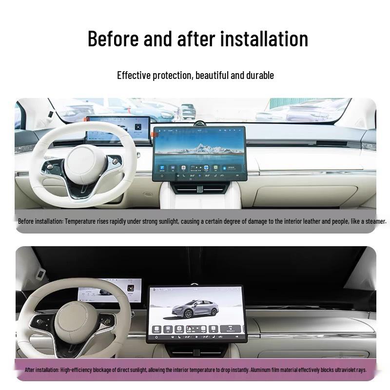 Automotive Sun Protection & Accessories: Heat Insulation, Side Window Windbreaks, Privacy Curtains