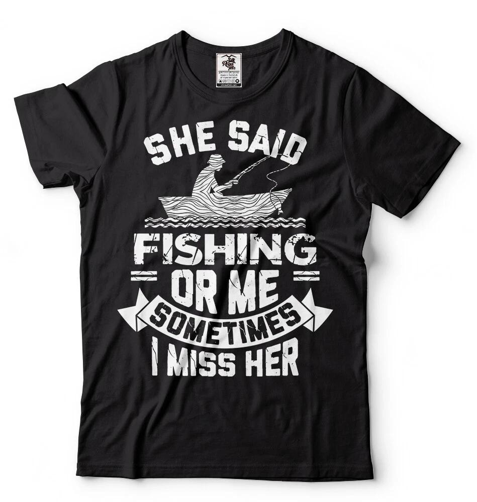 Fishing TShirt Funny Gift For Fisherman Tee Shirt Christmas Gifts Fisherman M