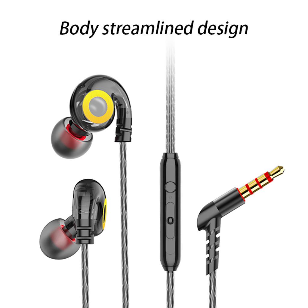 T05 Stereo Wired Earphone Earbuds Bass Earphones 3.5mm Sport Gaming Headset