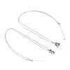 2pcs Astronaut Couple Necklace Party Alloy Simple Fashionable Elegant Necklace Jewelry Accessory Gift