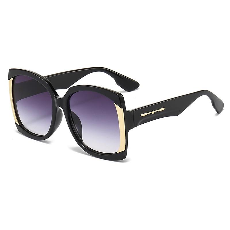 New Square Sunglasses Women Vintage Designer Men Sun Glasses Green Purple Leopard Tea Shades Uv400 Luxury Brand Female Oculus