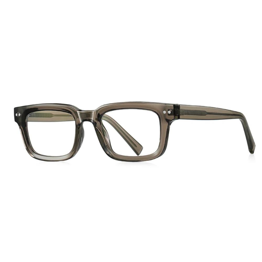 

Kachawoo очки с защитой от синего света оптические мужские женские оливково-зеленые квадратные толстые оправа для очков tr90 ацетат высокое качество европейский стиль