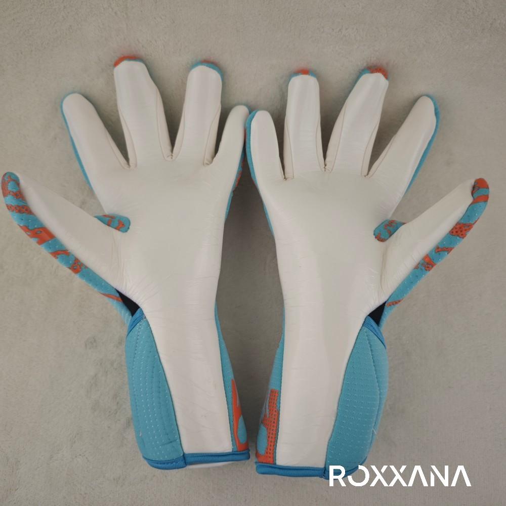 ROXXANA Adult Training Match Professional Goalkeeper Gloves High-Performance Durable Latex Grip Anti-Slip Protective Soccer Game