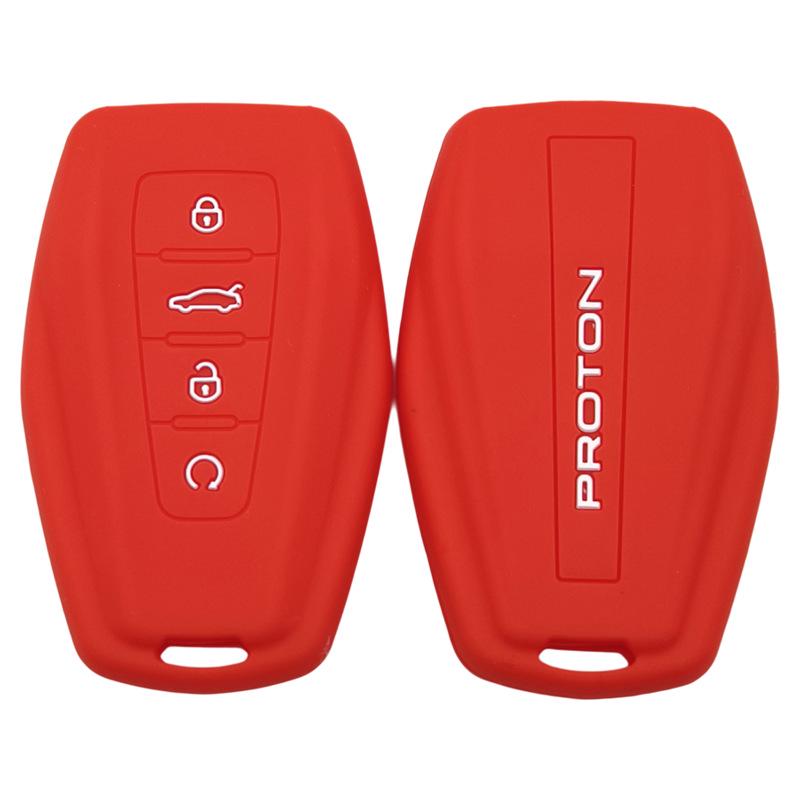 Compatible Silicone Key Cover for 26 Proton Geely Models: Emgrand, Boyue, Xingyue, Bin Yue.