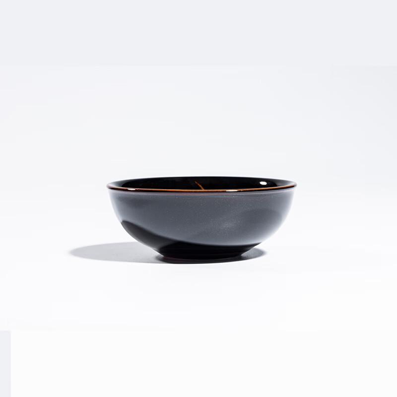 Gongli New Palace Wood Leaf Tenmoku Tea Set