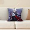 Genshin Impact Arlecchino The Knave Sofa Couch Pillow Cover Cushion Case Cozy Bedroom Accent Studio Furnishing