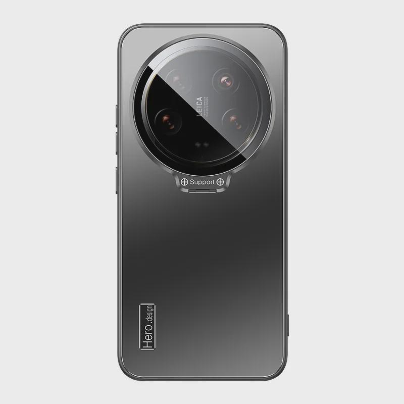 **Xiaomi 14 Ultra Plně kryjící měkký obal proti pádu s neviditelným stojánkem**