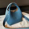Genuine Leather Women's Small Bucket Bag Luxury Designer Ladeis Shoulder Crossbody Tote Bags TOGO Cowhide Female Handbags