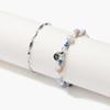 Candy Chain 336 Water Blue Moonstone 038 Bracelet Set (C2503-SE441_SV)