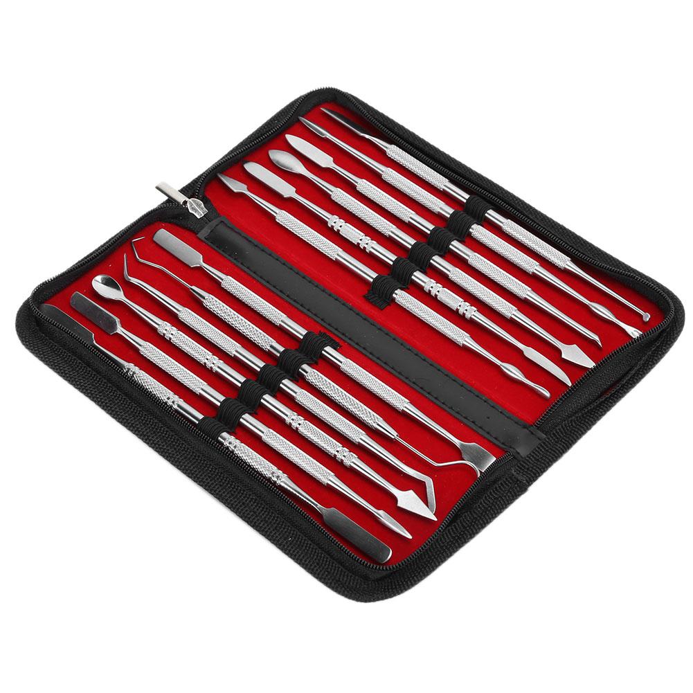 

Wax Carvers Set Double Ended Stainless Steel Polymer Pottery Clay Carving Tool