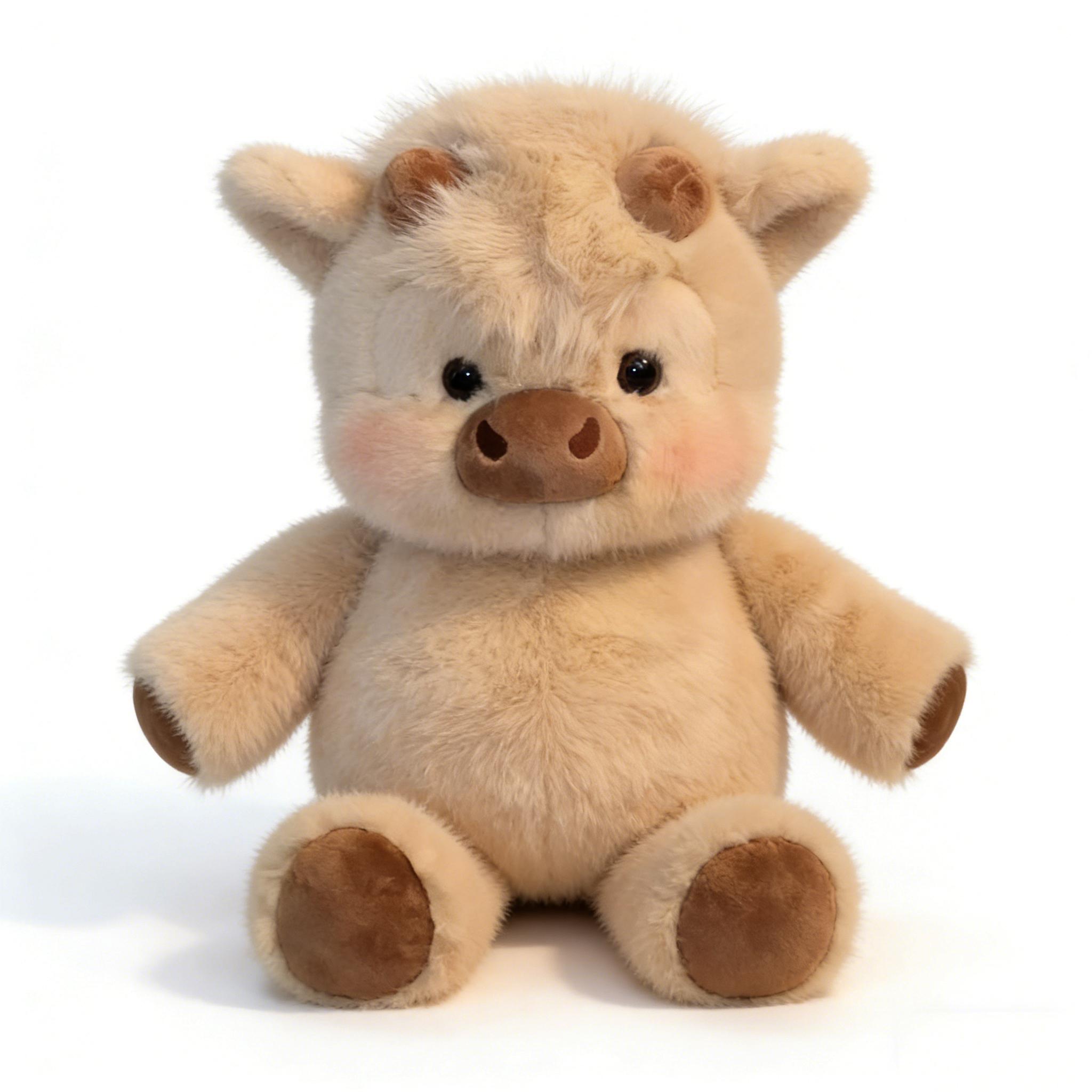 High-Quality 40Cm High-Quality Cute High-Quality West High-Quality Highland High-Quality Calf High-Quality Plush Play sets High-Quality Creative 40cm