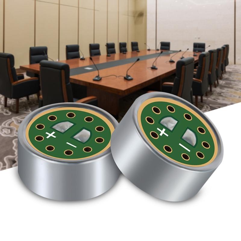 Professional Quality Microphone Cores Electret Condenser Mic Cores for Broadcasts Music Excellent Noise Reductions