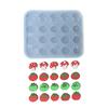 Easy to Clean Silicone Mold Small Mushroom and Tomato Accessories Mould Jewelry Accessory Making Mould for Craftsmen