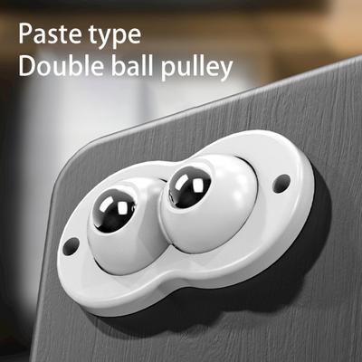 4 sztuki / paczka Szeroko używane kółka meblowe Płynny obrót Efektywne krzesło Uniwersalne kółka samonastawne